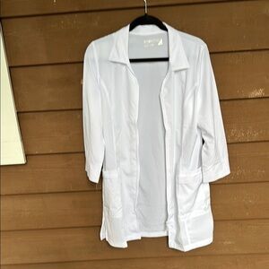 White Cross Women's White Jacket